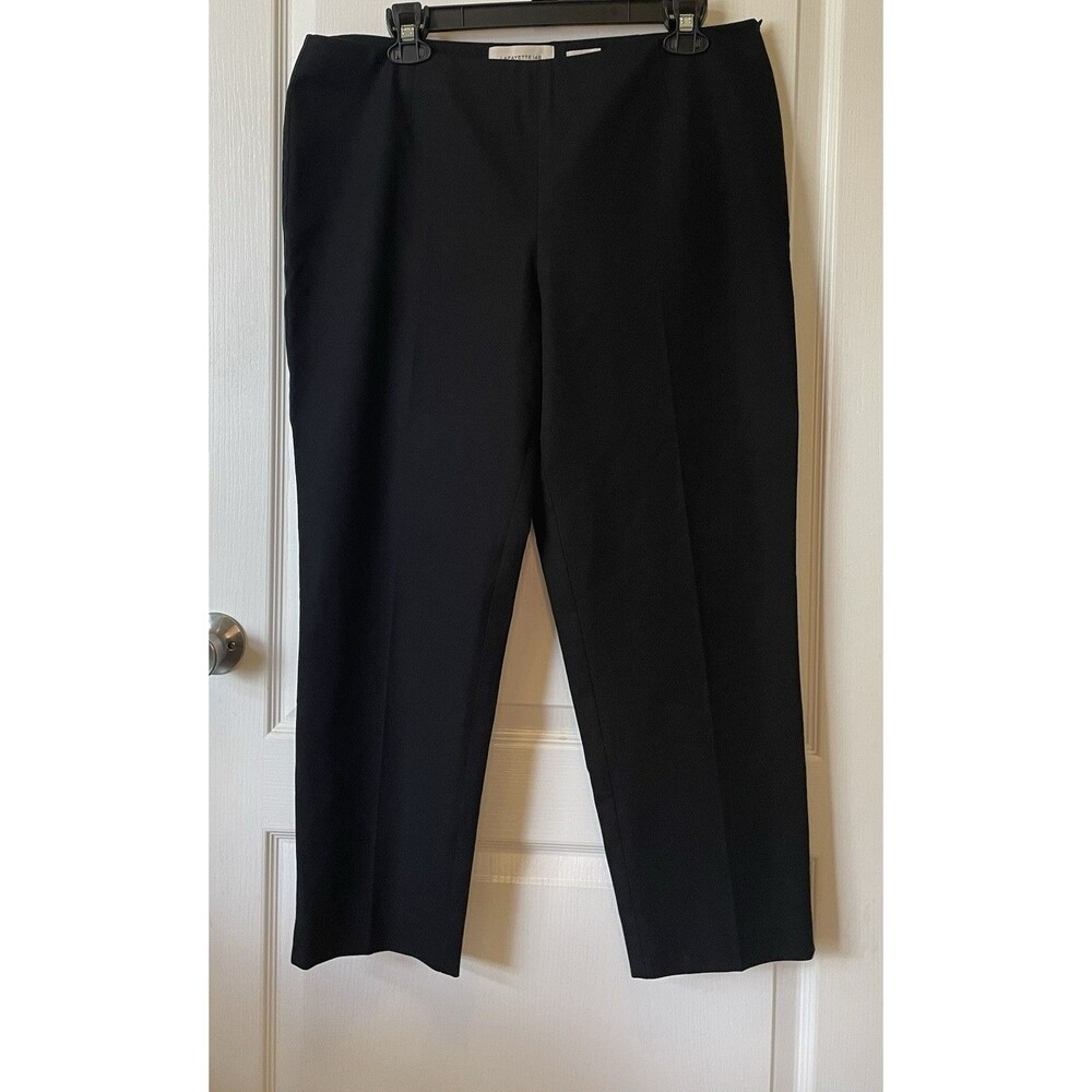 Lafayette 148 Jodhpur Cloth Lexington Pant Size 14 Black